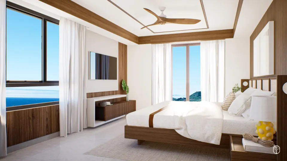 Habitación con vista al mar