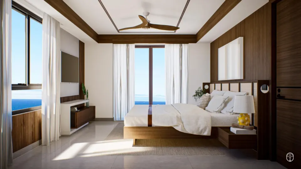 Habitación con balcón al mar